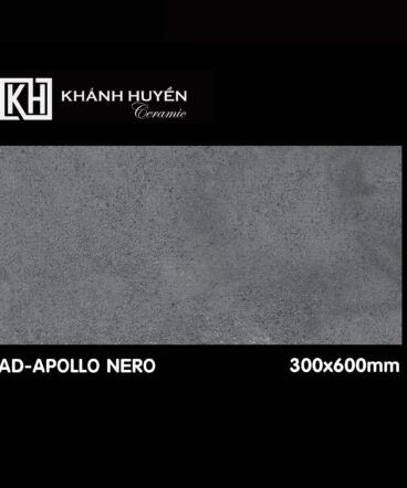 Gạch ốp lát AD-APOLLO NERO 300x600mm men thô xuất xứ Ấn Độ