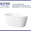 Bồn tắm KUTO 1300x700x580MM-BT02