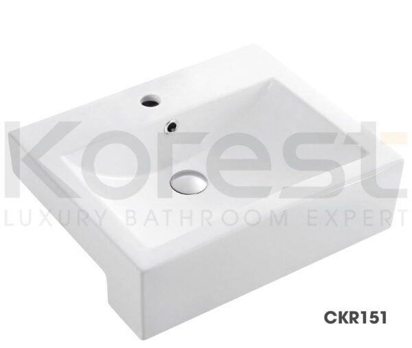 Chậu rửa nhà tắm cao cấp Korest CKR151