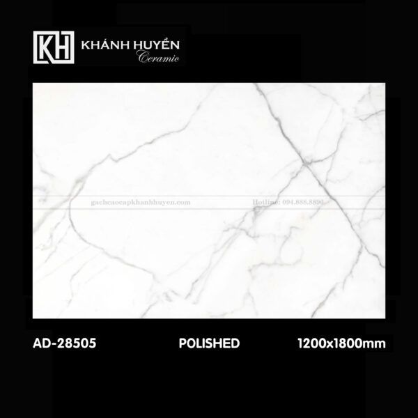 Gạch ốp lát AD-28505 1200x1800mm men bóng xuất xứ Ấn Độ