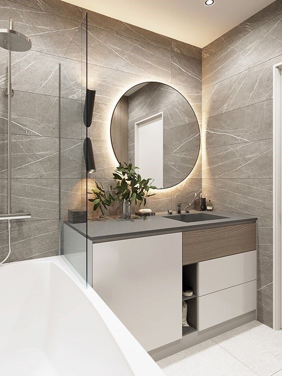 Chú ý đến kích thước chọn gạch phòng tắm