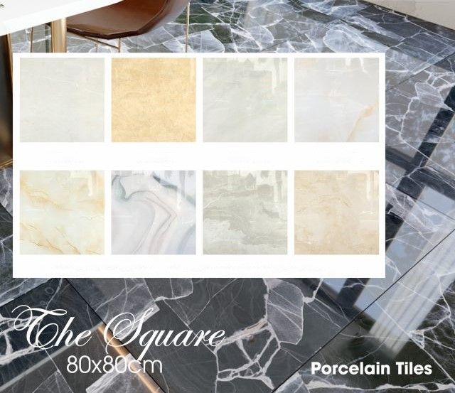 Sản phẩm gạch Porcelain bóng 80×80cm tại KHÁNH HUYỀN Ceramics