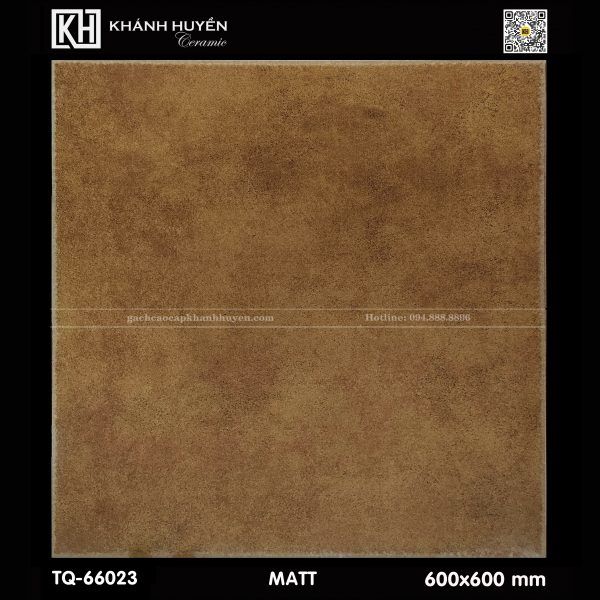 Gạch lát nền TQ-66023 600x600mm men matt xuất xứ Trung Quốc