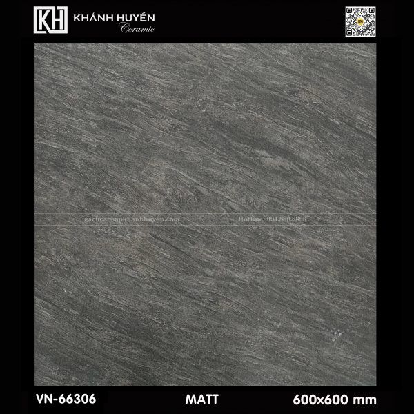 Gạch lát nền VN-66306 600x600mm men matt xuất xứ Việt Nam