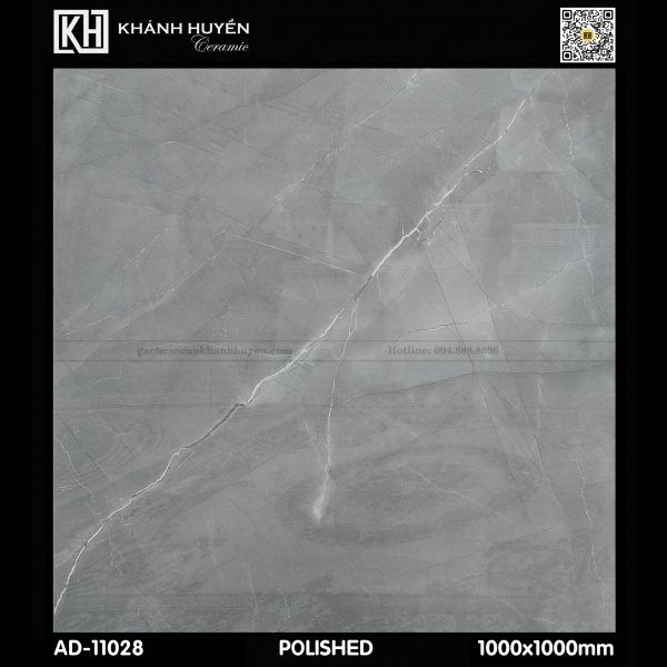 Gạch lát nền AD-11028 1000x1000mm men bóng xuất xứ Ấn Độ