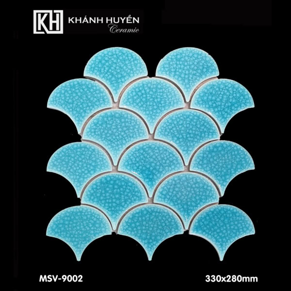 Gạch thẻ Mosaic MSV-9002 330×280mm